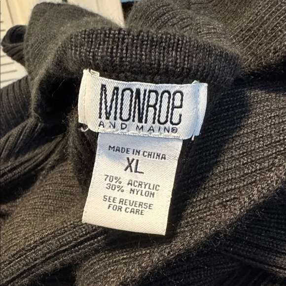 Monroe and Main Faux Wrap Sweater Dress XL - Picture 8 of 8